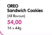 Oreo Sandwich Cookies(All Flavours)-16x44gm 