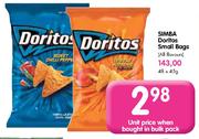 Simba Doritos Small Bags(All Flavours)-45gm