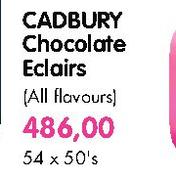 Cadbury Chocolate Eclairs(All Flavours)-54x50's