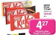 Nestle Kit kat 4 Finger(All Flavours)-Each