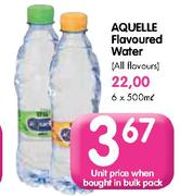 Aquelle Flavoured Water(All Flavours)-500ml
