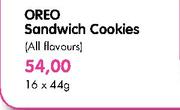 OREO Sandwich Cookies(All Flavours)-16x44gm Each