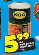 koo Baked Beans In Tomato Sauce-410gm
