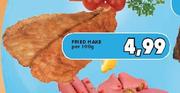 Fried hake-Per 100gm
