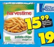 Harvestime Potato Chips Straight Cut-1kg
