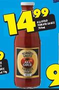 All Gold Tomato Sauce-700ml Each