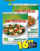 Harvestime Country Mix/Mixed Vegetables-1Kg Each