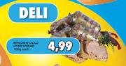 Renown Gold Liver Spread-100g Each