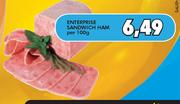 Enterprise Sandwich Ham-Per 100g