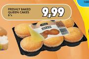 Freshly Baked Queen Cakes-6's