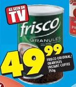 Frisco Original/Granules Instant Coffee-750gm
