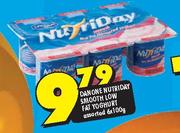 Danone Nutriday Smooth Low Fat Yoghurt-6x100gm