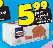 Moir's Tea Lovers Biscuits-200gm