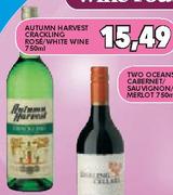Autumn Harvest Crackling Rose/White Wine-750ml