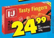 I&J Tasty Fingers-600gm