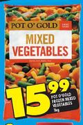 Pot O'Gold Frzen Mixed Vegetables-1kg