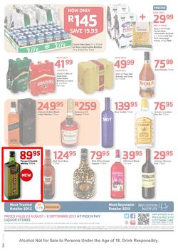Pick N Pay : Liquor (23 Aug - 8 Sep 2013), page 2