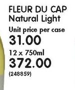 Fleur Du Cap Natural Light-12x750ml