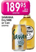 Savanna Dry NRB Or Can-24x330ml