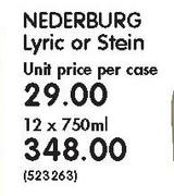 Nederburg Lyric Or Stein-12x750ml