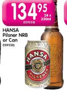 Hansa Pilsner NRB Or Can-24x330ml