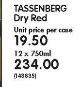 Tassenberg Dry Red-12x750ml