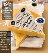 Healey's 12 Month Slow Matured Cheddar-100gm