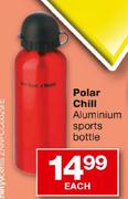 Pollar Chill Aluminium Sports Bottle-Each