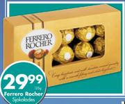Ferrero Rocher Sjokolades-125gm