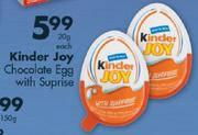 Kinder Joy Chocolate Egg With Suprise-20gm Each