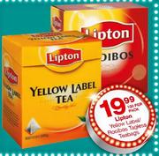 Lipton Yellow Label/Rooibos Tagless Teabags-100 Per Pack