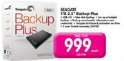 Seagate 1TB 2.5" Backup Plus-Each