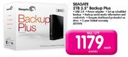 Seagate 2TB 3.5" Backup Plus-Each