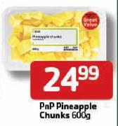 Pnp Pineapple Chunks- 600gm Each