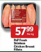 Pnp Fresh Skinless Chicken Breast Fillets- Per Kg