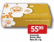 DairyBelle Butter Mini Pats-125 x 8gm