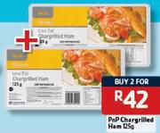 PnP Chargrilled Ham-2x125Gm