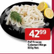 PnP Frozen Calamari Rings-800Gm