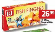 I & J Fish Fingers-600Gm