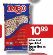 Imbo Red Speckled Sugar Beans-500g