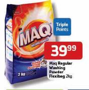 Maq-Regular Washing Powder Flexibag-2kg