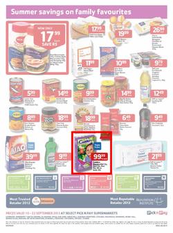 Pick N Pay Gauteng & Surrounding : More Savings On Groceries (10 Sep - 22 Sep 2013), page 2