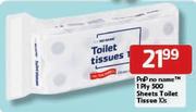 Pnp No Name 1 Ply 500 Sheets Toilet Tissue-10's