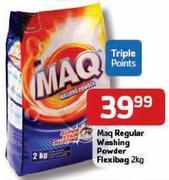 Maq Regular Washing Powder Flexibag-2Kg