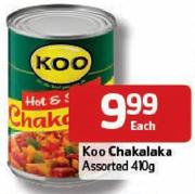 Koo Chakalaka-410gm Each
