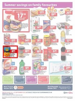 Pick N Pay KZN : More Savings On Groceries (10 Sep - 22 Sep 2013), page 2
