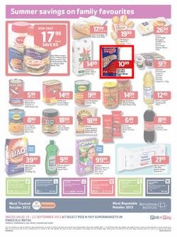 Pick N Pay KZN : More Savings On Groceries (10 Sep - 22 Sep 2013), page 2
