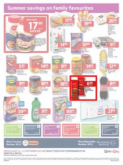 Pick N Pay KZN : More Savings On Groceries (10 Sep - 22 Sep 2013), page 2