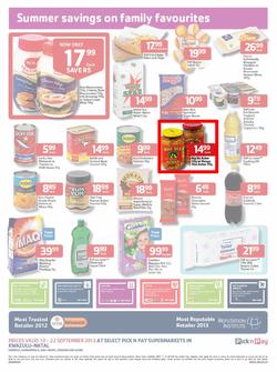 Pick N Pay KZN : More Savings On Groceries (10 Sep - 22 Sep 2013), page 2