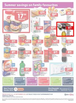 Pick N Pay KZN : More Savings On Groceries (10 Sep - 22 Sep 2013), page 2